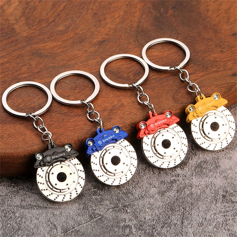Brake Disc Metal Keychain - A Sleek and Durable Auto Enthusiast's Delight