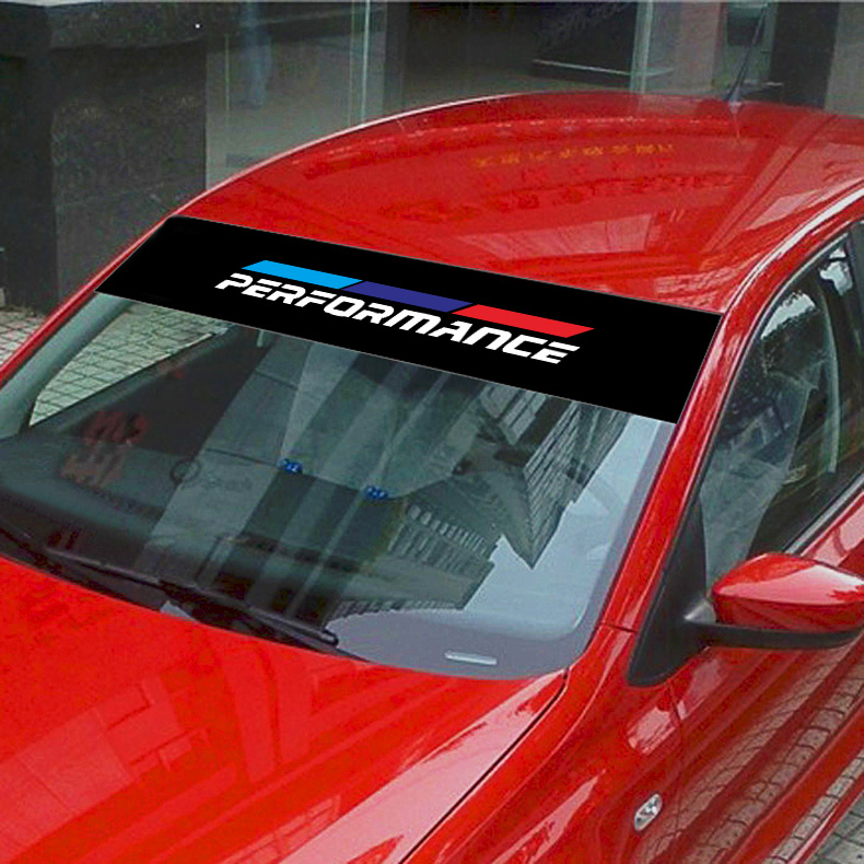 M Performance Car Windscreen Windshield Sticker Decal Fit for BMW