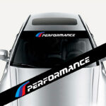 BMW M-Sport M Performance Windshield Windscreen Sun Strip Decal Sticker