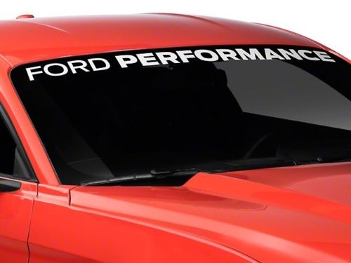 Ford Performance Windscreen Windshield Sun Strip Banner Sticker Decal