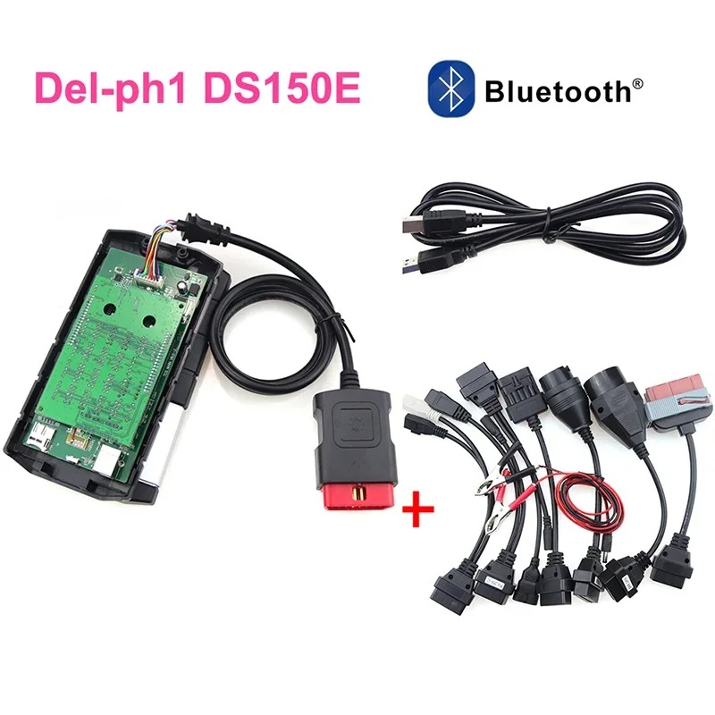 Delphi DS150E Bluetooth 2022 - 2021.11 version - Korjaamolaitteet