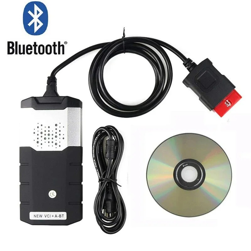 Bluetooth USB OBD 3in1 Scanner Interface Tool with 2021.11 Keygen for Delphi AutoCom 2020.23 Cars & Trucks Diagnostics