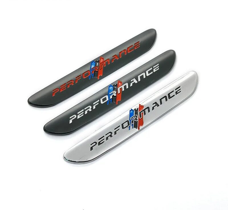 Stealth Car Accessories: Metal M Performance Car Badge Emblem Sticker for  BMW - Elevate Your Drive