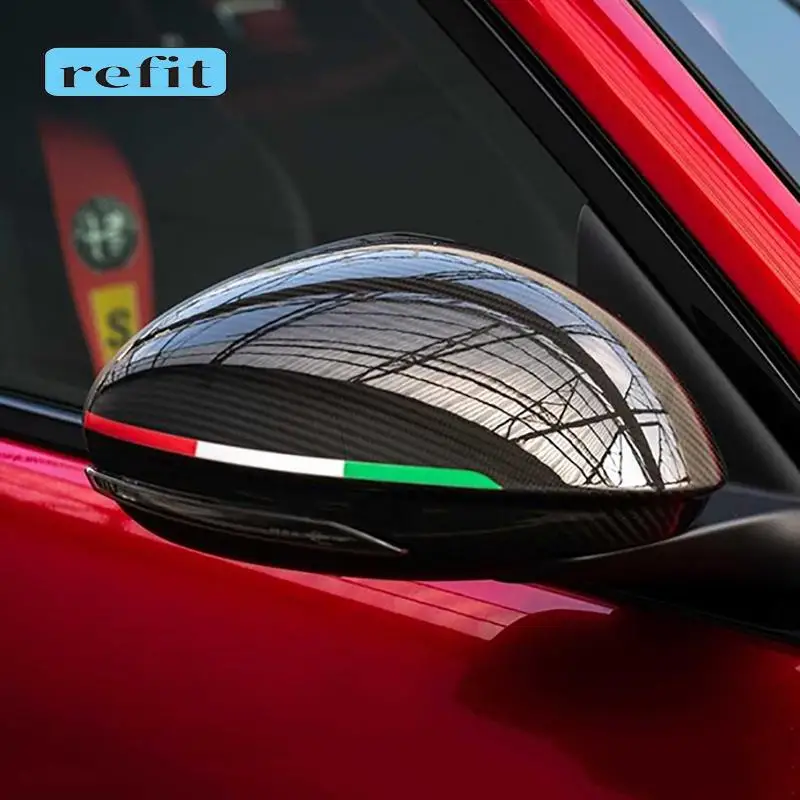 Alfa Romeo GTAm Style Rearview Mirror Stickers