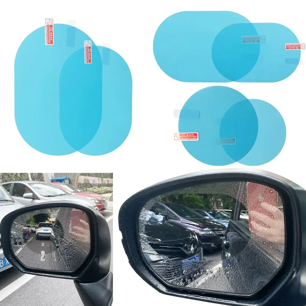 Car Rearview Mirror Film Side Window Rainproof Clear Film