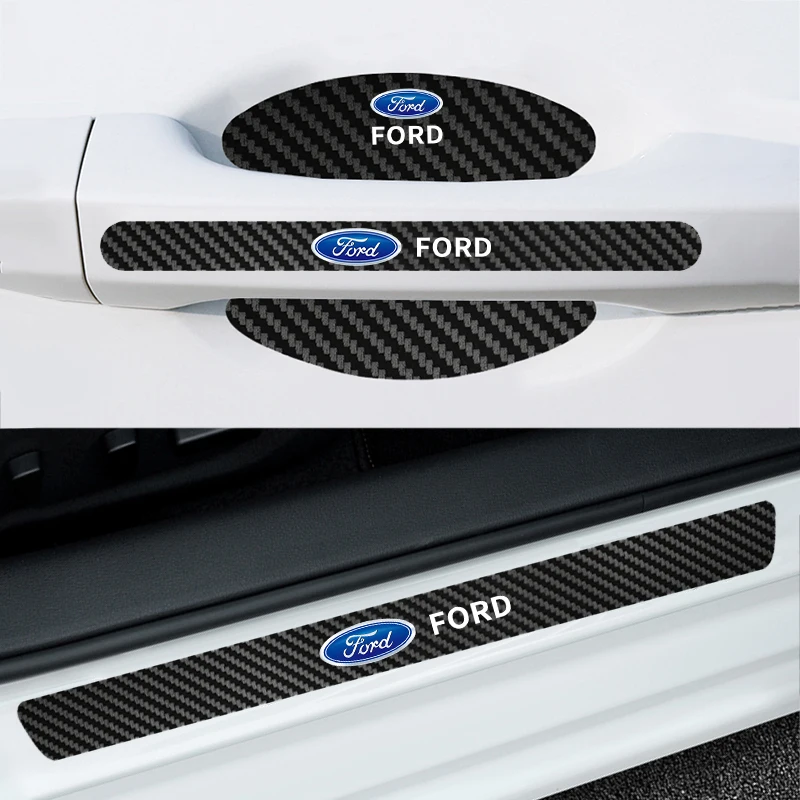 Carbon Fiber Car Door Threshold Sticker