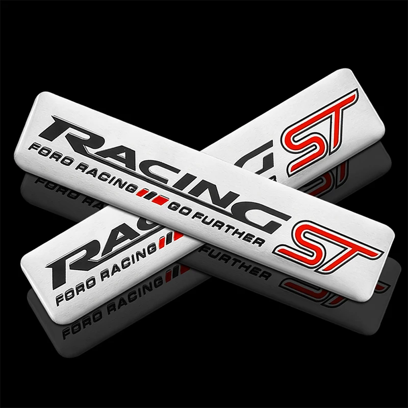 ST Racing Car Logo Badge Sticker