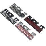 3D Metal Car Side Fender Logo Badge Sticker