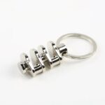 Crankshaft 3D Rotatable Keychain