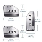 Stainless Steel Car Pedal Covers