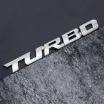 Turbo 3D Metal Car Badge Emblem Sticker